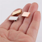 5Pcs Stainless Steel Charms For DIY Earrings Necklace