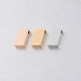5Pcs Stainless Steel Charms For DIY Earrings Necklace