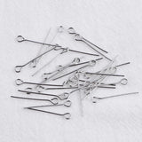 50pcs 18K Plated Metal Ball Head Pins Eye Pins for DIY Earrings Jewelry Making
