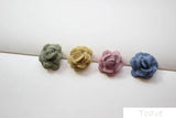 4pcs Furry Flower Earrings DIY Hair Accessories Kit