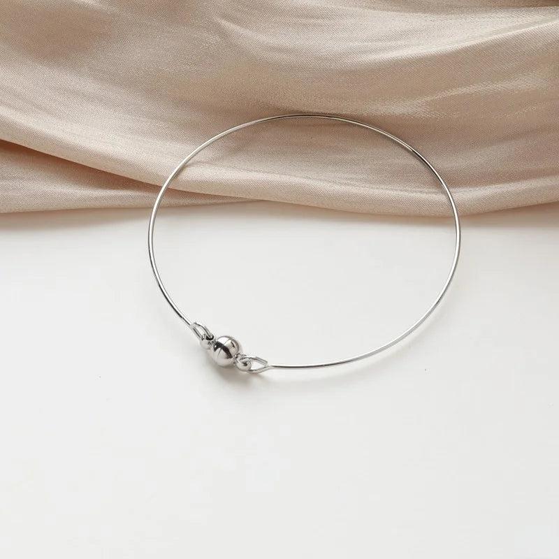 14K Gold-Plated Bracelet with Iron Buckle DIY Hand-Made Material