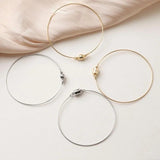 14K Gold-Plated Bracelet with Iron Buckle DIY Hand-Made Material
