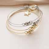 14K Gold-Plated Bracelet with Iron Buckle DIY Hand-Made Material