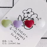 Soft Girl Love Resin Patch DIY Jewelry Earrings Accessory