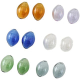 Hollow Glass Beads DIY Necklace Bracelet Earrings Retro Accessories