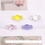 Sweet Girl's Earrings Resin Glitter Powder Candy Mobile Phone Shell 10pcs
