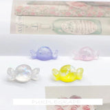 Sweet Girl's Earrings Resin Glitter Powder Candy Mobile Phone Shell 10pcs
