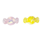 Sweet Girl's Earrings Resin Glitter Powder Candy Mobile Phone Shell 10pcs
