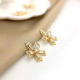 Copper Plated 18K Zircon Cherry DIY Necklace Hair Material