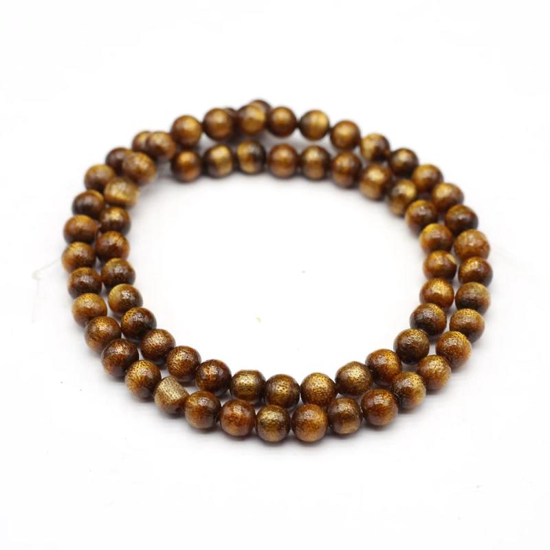 Golden Round Beads Connecter For DIY Jewelry Making