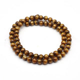 Golden Round Beads Connecter For DIY Jewelry Making