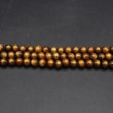 Golden Round Beads Connecter For DIY Jewelry Making
