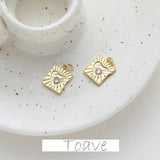 14K Gold-Covered Pink Zirconium Crystal Pendant DIY Material