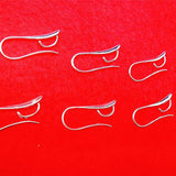 925 Silver Earring Findings DIY Settings - 9*22MM - 10/20/5