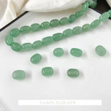 Vintage Natural Stone Jewelry Materials DIY Earrings