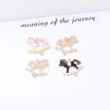 DIY Earrings Oil Drop Alloy 10 Pieces