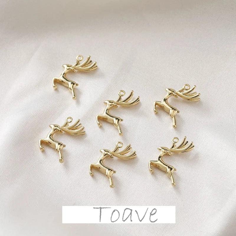 Smart Elk Pendant DIY Earrings Necklace Accessory