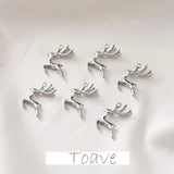 Smart Elk Pendant DIY Earrings Necklace Accessory
