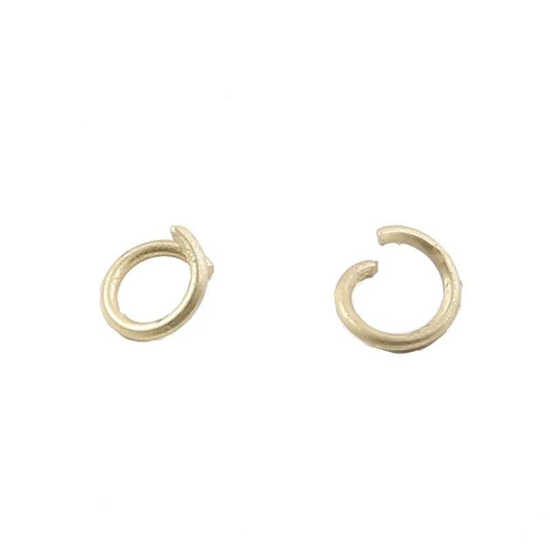 100pcs DIY Jewelry Accessories Open Ring Earrings Materials
