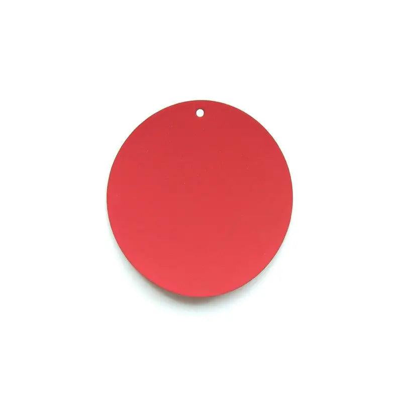 Curved Disc DIY Earrings Jewelry Accessories Retro Pendant