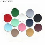 Curved Disc DIY Earrings Jewelry Accessories Retro Pendant