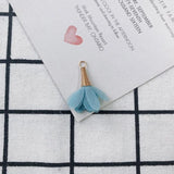 DIY Cloth Flower Earpiece Pendant Accessories Materials