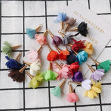 DIY Cloth Flower Earpiece Pendant Accessories Materials