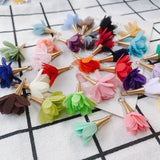 DIY Cloth Flower Earpiece Pendant Accessories Materials