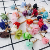 DIY Cloth Flower Earpiece Pendant Accessories Materials