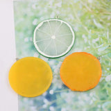 Fruit Orange Lemon Earrings Pendant 10pcs