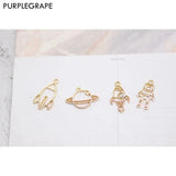 Japan & Korea Space Universe Series Pendant DIY Earrings Necklace Bracelet Pack