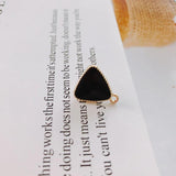 Alloy Round Pendant Charms for DIY Jewelry Earring