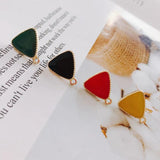 Alloy Round Pendant Charms for DIY Jewelry Earring