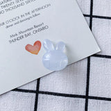 DIY Rabbit Resin Acrylic Bracelet Necklace Accessories