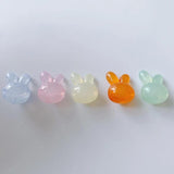 DIY Rabbit Resin Acrylic Bracelet Necklace Accessories