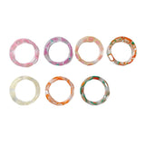 DIY Small Fresh Broken Flowers Ring Accessories