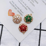 Retro Copper-Plated Zircon Necklace Pendant