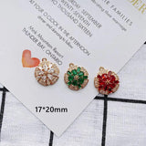 Retro Copper-Plated Zircon Necklace Pendant