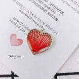 Alloy Love Pendant Earrings Jewelry Accessories