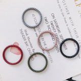 DIY Round Spray-Painted Earrings Pendant Accessories (20pcs/lot)