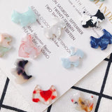 10pcs Wax Cord Tassel Bead Cap Earrings Lot