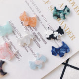 10pcs Wax Cord Tassel Bead Cap Earrings Lot