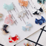 10pcs Wax Cord Tassel Bead Cap Earrings Lot