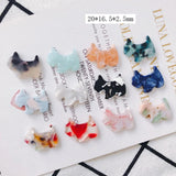 10pcs Wax Cord Tassel Bead Cap Earrings Lot