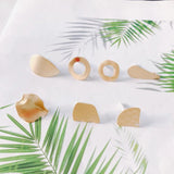 6pcs Alloy Bronze Earrings Supplies for Jewelry Accessories