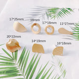 6pcs Alloy Bronze Earrings Supplies for Jewelry Accessories