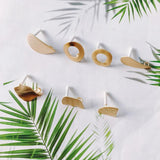 6pcs Alloy Bronze Earrings Supplies for Jewelry Accessories