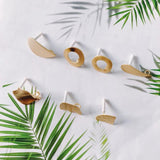 6pcs Alloy Bronze Earrings Supplies for Jewelry Accessories