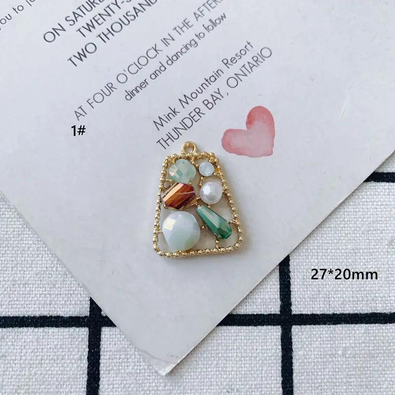 DIY Jewelry Accessories Earrings Necklace Set