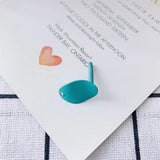 Geometric Earrings Iron Paint DIY Accessories